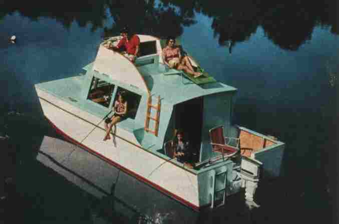 trailerable pontoon houseboats